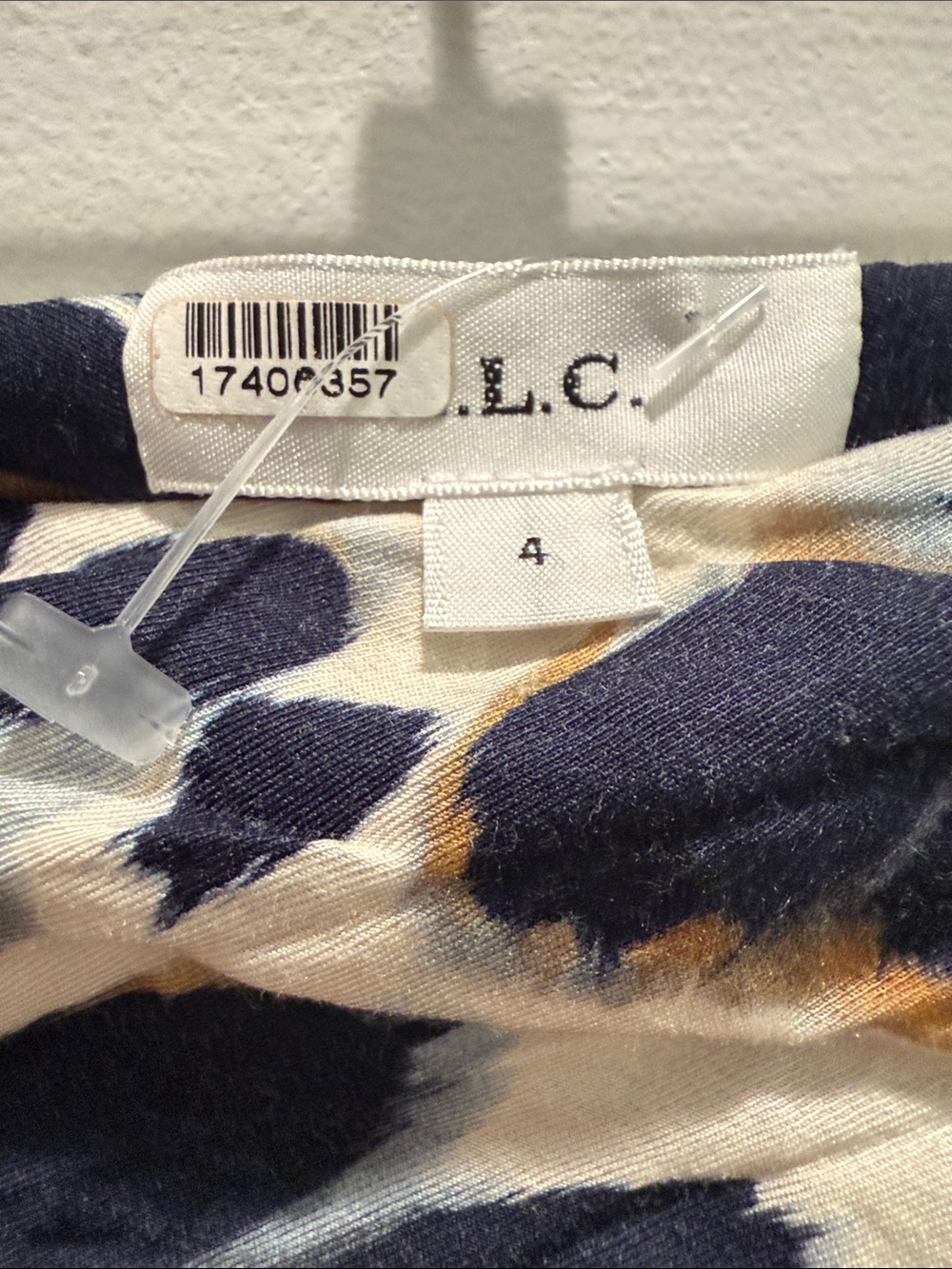 NWOT: A.L.C. Grace Printed Midi Skirt, Side Rouching, sz 4 ($495 retail) - Picture 10 of 12